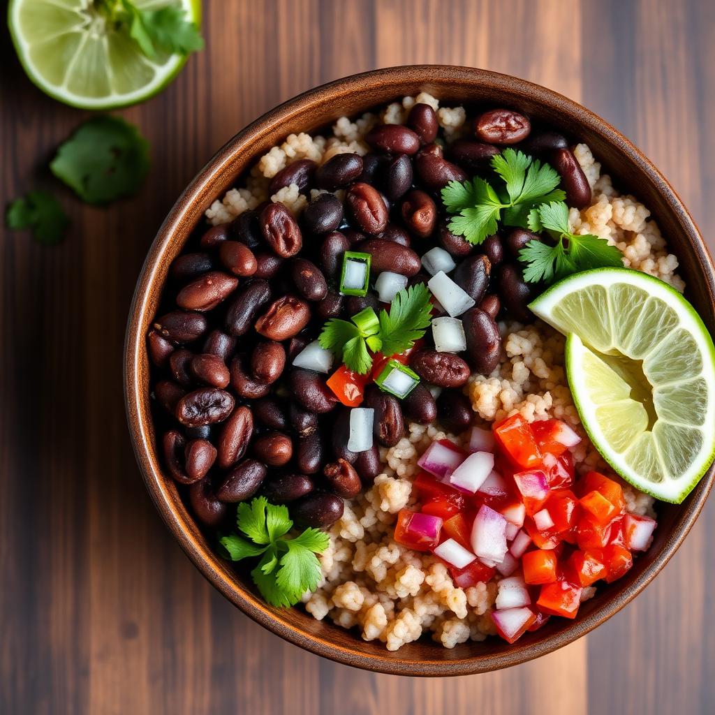 Budget Bean & Rice Bowl