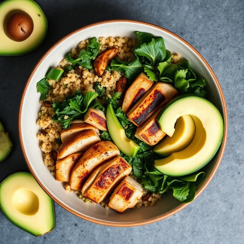 Dairy-Free Chicken & Quinoa Buddha Bowl