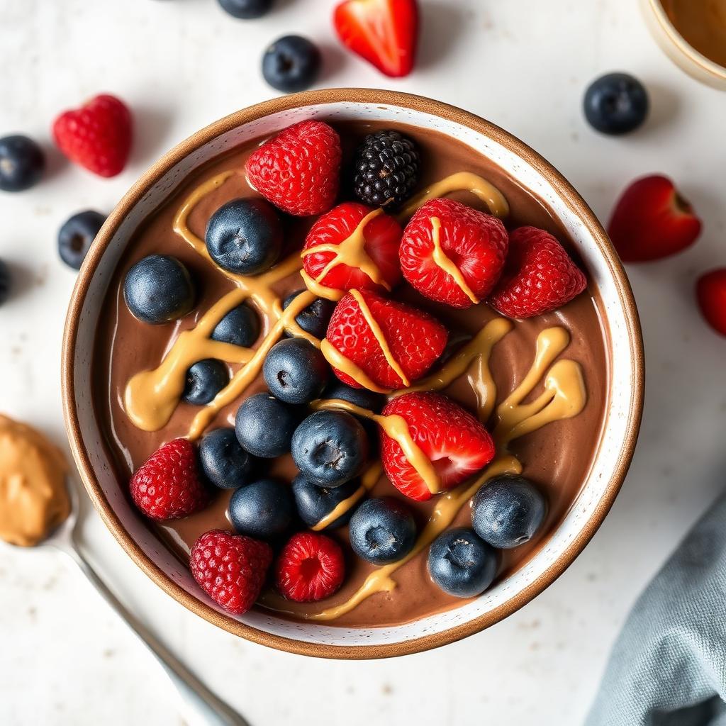 Protein Chocolate Yogurt Bowl